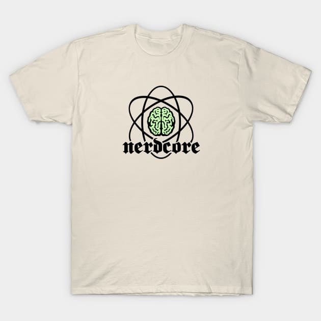 Atomic Nucleus Nerdcore T-Shirt by hardwear